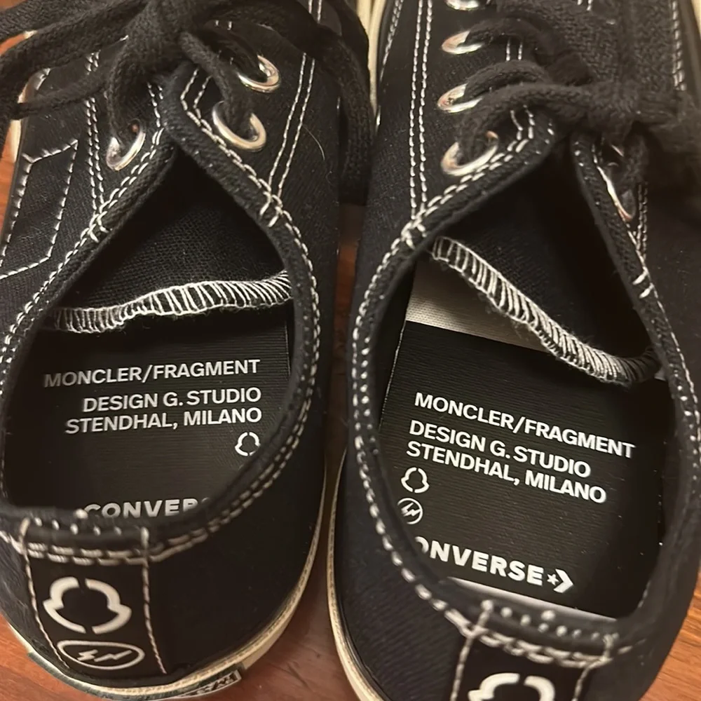 Converse Chuck 70 Low x Fragment Design x Moncler Black - Picture 5 of 16